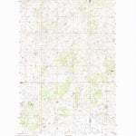 United States Geological Survey Warrick, MT (1984, 24000-Scale) digital map