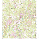 United States Geological Survey Warrior, AL (1951, 24000-Scale) digital map