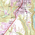 United States Geological Survey Warrior, AL (1951, 24000-Scale) digital map
