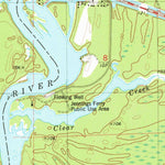 United States Geological Survey Warrior Dam, AL (1980, 24000-Scale) digital map