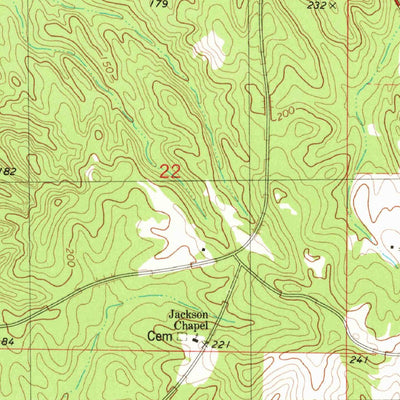 United States Geological Survey Warrior Dam, AL (1980, 24000-Scale) digital map