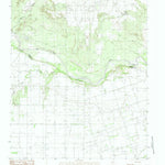 United States Geological Survey Warrior Hollow, TX (1983, 24000-Scale) digital map