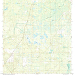 United States Geological Survey Warrior Swamp, FL (1954, 24000-Scale) digital map
