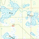 United States Geological Survey Warrior Swamp, FL (1954, 24000-Scale) digital map