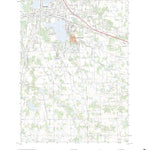 United States Geological Survey Warsaw, IN (2022, 24000-Scale) digital map