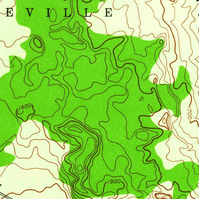 United States Geological Survey Warsaw, NY (1943, 24000-Scale) digital map