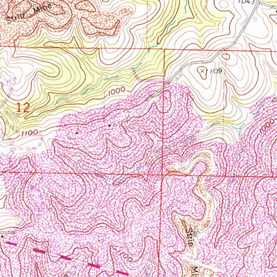 United States Geological Survey Warsaw, OH (1962, 24000-Scale) digital map
