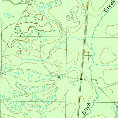 United States Geological Survey Warsaw, SC (1990, 24000-Scale) digital map