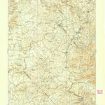 United States Geological Survey Wartburg, TN (1896, 125000-Scale) digital map