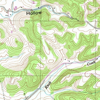 United States Geological Survey Wartrace, TN (1949, 24000-Scale) digital map