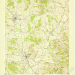 United States Geological Survey Wartrace, TN (1951, 24000-Scale) digital map