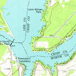 United States Geological Survey Warwick, GA (1977, 24000-Scale) digital map