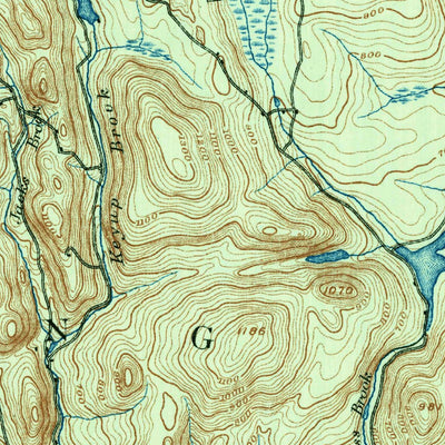 United States Geological Survey Warwick, MA-NH-VT (1889, 62500-Scale) digital map