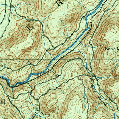United States Geological Survey Warwick, MA-NH-VT (1889, 62500-Scale) digital map