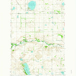 United States Geological Survey Warwick, ND (1962, 24000-Scale) digital map