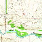 United States Geological Survey Warwick, ND (1962, 24000-Scale) digital map