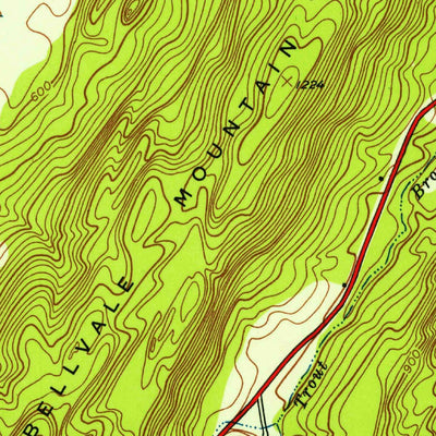 United States Geological Survey Warwick, NY (1943, 24000-Scale) digital map