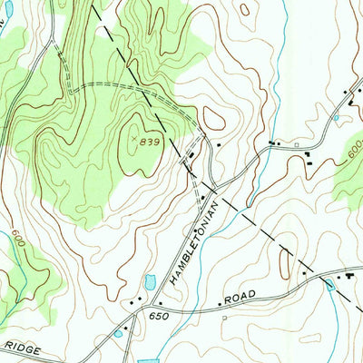 United States Geological Survey Warwick, NY (1957, 24000-Scale) digital map