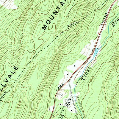 United States Geological Survey Warwick, NY (1957, 24000-Scale) digital map