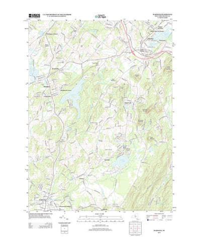 United States Geological Survey Warwick, NY (2013, 24000-Scale) digital map