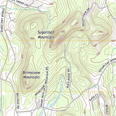 United States Geological Survey Warwick, NY (2013, 24000-Scale) digital map