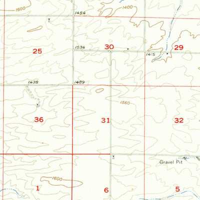 United States Geological Survey Wasco, OR-WA (1957, 62500-Scale) digital map