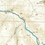 United States Geological Survey Wasco, OR-WA (1957, 62500-Scale) digital map