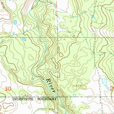 United States Geological Survey Washboard Rock, CO (1963, 24000-Scale) digital map