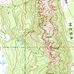 United States Geological Survey Washboard Rock, CO (1963, 24000-Scale) digital map