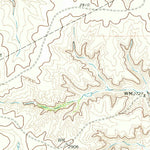 United States Geological Survey Washburn Arroyo, TX (1972, 24000-Scale) digital map