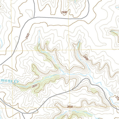 United States Geological Survey Washburn Arroyo, TX (2022, 24000-Scale) digital map