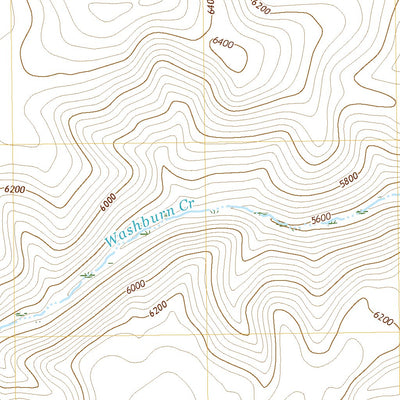 United States Geological Survey Washburn Basin, NV (2021, 24000-Scale) digital map