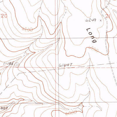 United States Geological Survey Washburn Basin, NV-OR (1991, 24000-Scale) digital map