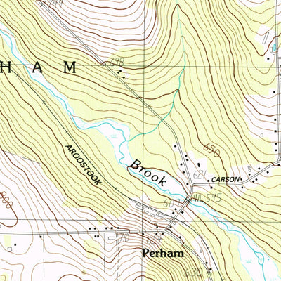 United States Geological Survey Washburn, ME (1984, 24000-Scale) digital map