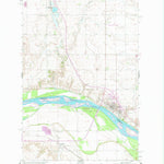 United States Geological Survey Washburn, ND (1961, 24000-Scale) digital map