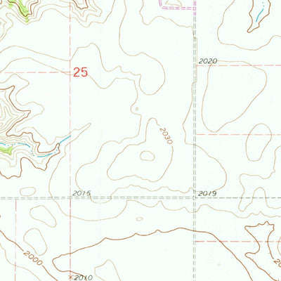 United States Geological Survey Washburn NE, ND (1961, 24000-Scale) digital map