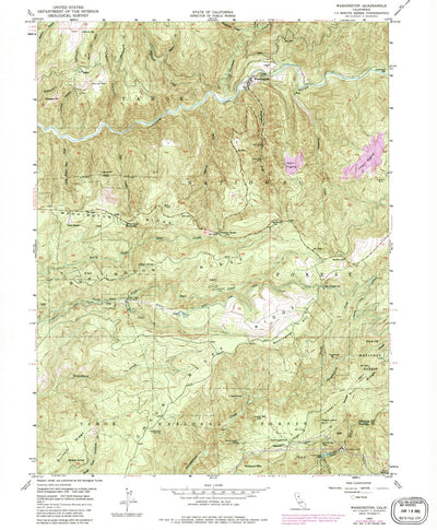 United States Geological Survey Washington, CA (1950, 24000-Scale) digital map