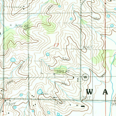 United States Geological Survey Washington Center, MO (1984, 24000-Scale) digital map