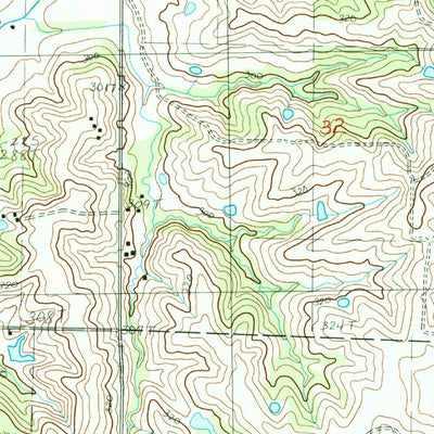 United States Geological Survey Washington Center, MO (1984, 24000-Scale) digital map