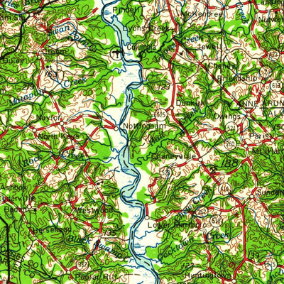 United States Geological Survey Washington, DC-MD-VA (1961, 250000-Scale) digital map