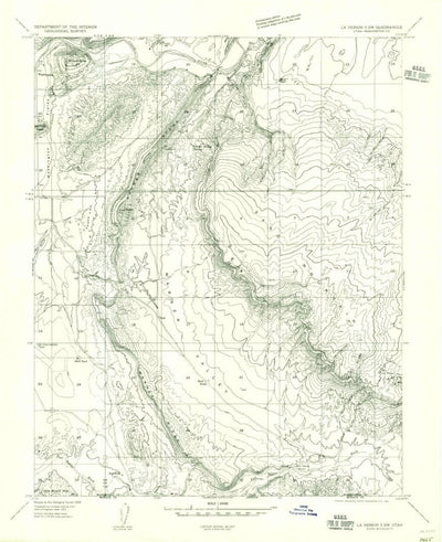 United States Geological Survey Washington Dome, UT (1954, 24000-Scale) digital map