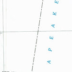 United States Geological Survey Washington East, DC-MD (1983, 100000-Scale) digital map