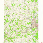 United States Geological Survey Washington East, PA (1954, 24000-Scale) digital map