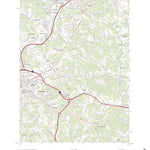 United States Geological Survey Washington East, PA (2023, 24000-Scale) digital map