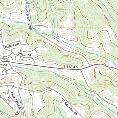 United States Geological Survey Washington East, PA (2023, 24000-Scale) digital map