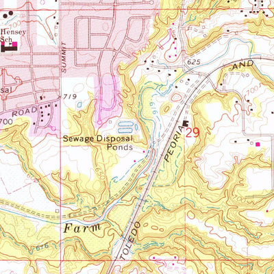 United States Geological Survey Washington, IL (1970, 24000-Scale) digital map