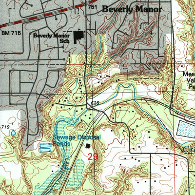 United States Geological Survey Washington, IL (1995, 24000-Scale) digital map