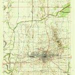 United States Geological Survey Washington, IN (1944, 24000-Scale) digital map