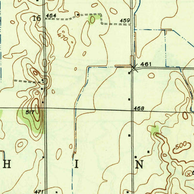 United States Geological Survey Washington, IN (1944, 24000-Scale) digital map