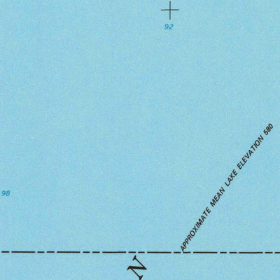 United States Geological Survey Washington Island NW, WI-MI (1982, 24000-Scale) digital map